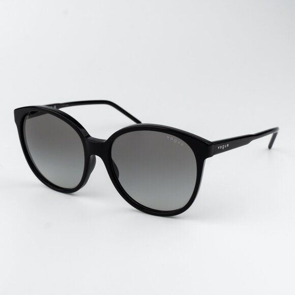 Vogue Women Sunglasses Black Grey Gradient Butterfly VO5509S W44/1156 BRAND NEW